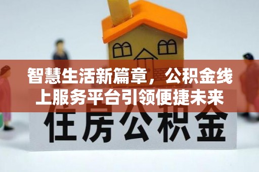 郴州智慧生活新篇章，公积金线上服务平台引领便捷未来