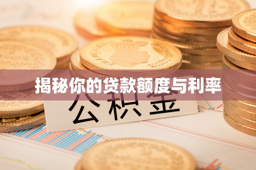 郴州揭秘你的贷款额度与利率