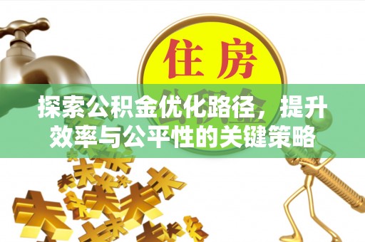 郴州探索公积金优化路径，提升效率与公平性的关键策略