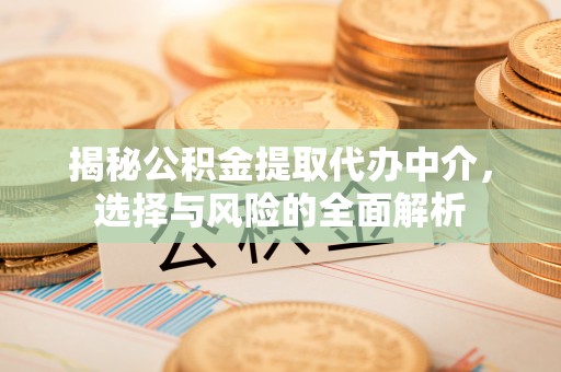 郴州揭秘公积金提取代办中介，选择与风险的全面解析